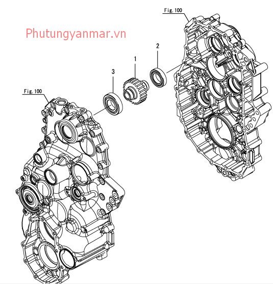 Trục truyền động di chuyển số 1